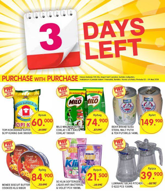 Hanya tinggal 3 hari lagi Super Indo Shopper!