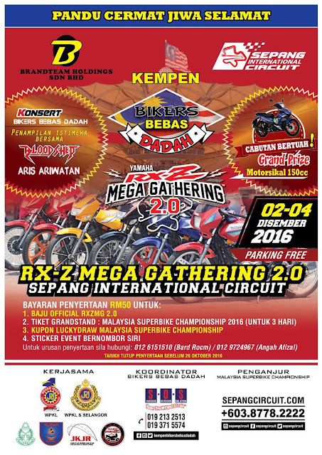 Event RXZ Mega Gathering 2.0 | 2-4 Disember 2016