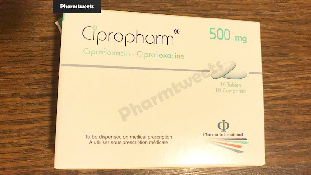 دواء سيبروفارم Cipropharm ومادته الفعالة سيبروفلوكساسين Ciprofloxacin
