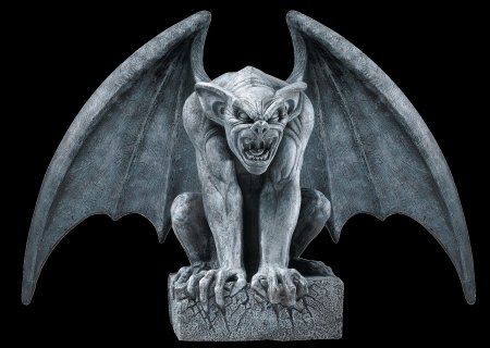 Gargoyles are notoriously difficult to command and prefer to be left to