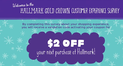 Enter Hallmarkfeedback Survey For A Coupon For 2 OFF Your Next ...