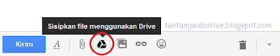 Melampirkan file dari Goole Drive