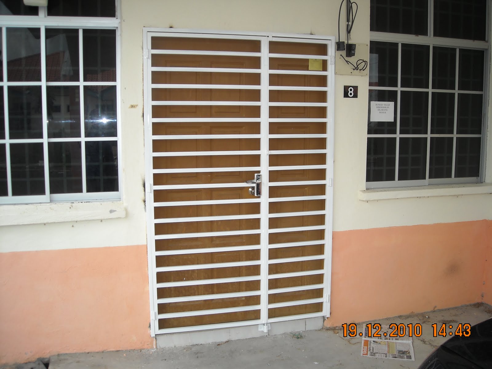 Ruang Santaiku Deko rumah  grill  cat  awning