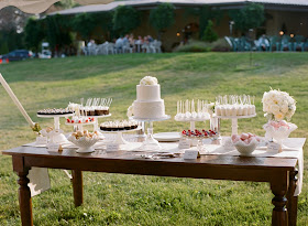 Minneapolis Wedding Cake and Dessert Table by Cocoa & Fig