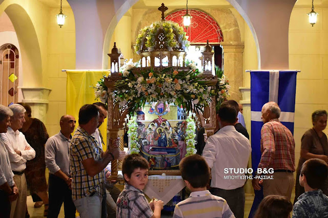 Η εορτή της Παναγίας στο Αργολικό Ναυπλίου (βίντεο)