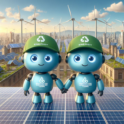 Energy saving robots