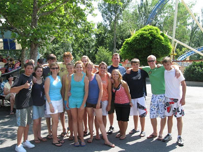 Utah Team at Lagoon Amusement Park