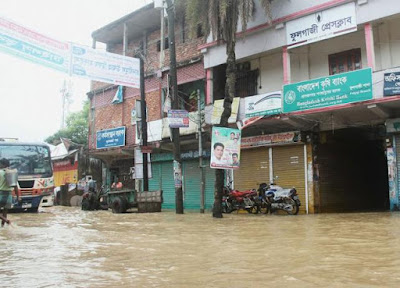 ফেনীতে বন্যা পরিস্থিতির অবনতি, নতুন এলাকা প্লাবিত