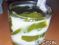 Recipe to make drinks ice Cincau