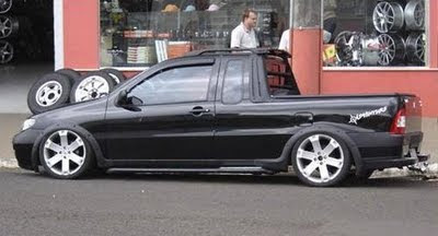 Nova Fiat strada tuning