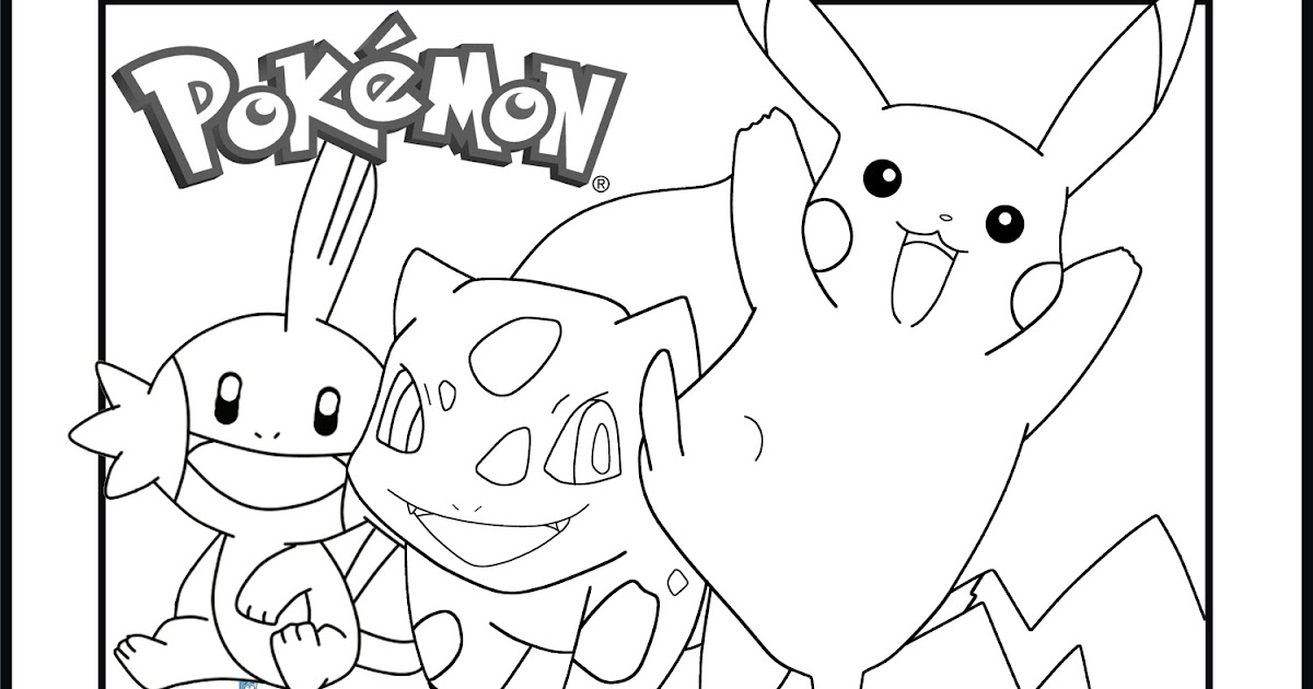 Pikachu Coloring Pages | Minister Coloring