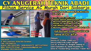 Pilihan Service AC Murah Dari Sidoarjo 