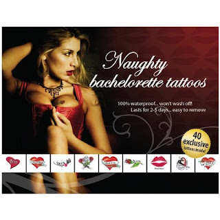 Body Art Naughty Bachelorette Tattoos