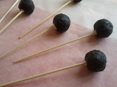 Cake pops oreo