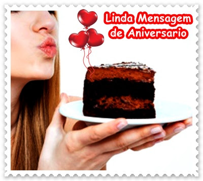 mensagem de aniversario