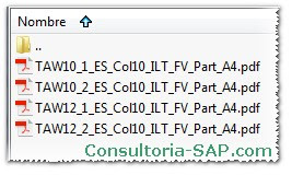 Descarga SAP TAW10 y TAW12 en espanol - Consultoria-SAP