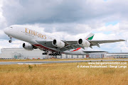 The Airbus A380 Super Jumbo (emirates )