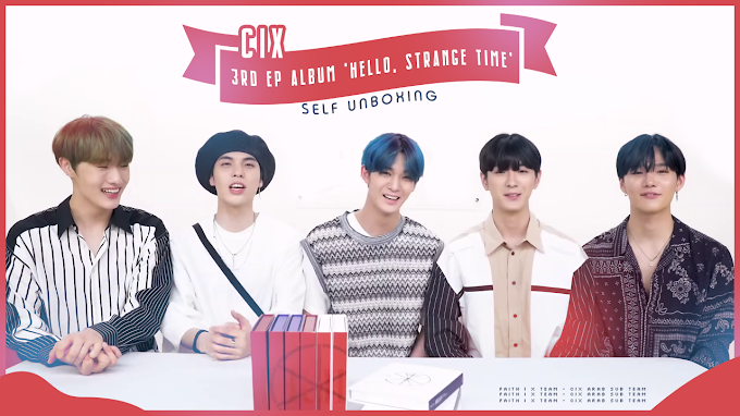 CIX 3RD EP ALBUM 'Hello, Strange Time' SELF UNBOXING