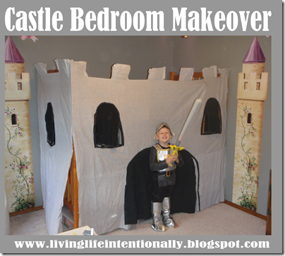 Castle Bedroom Makeover