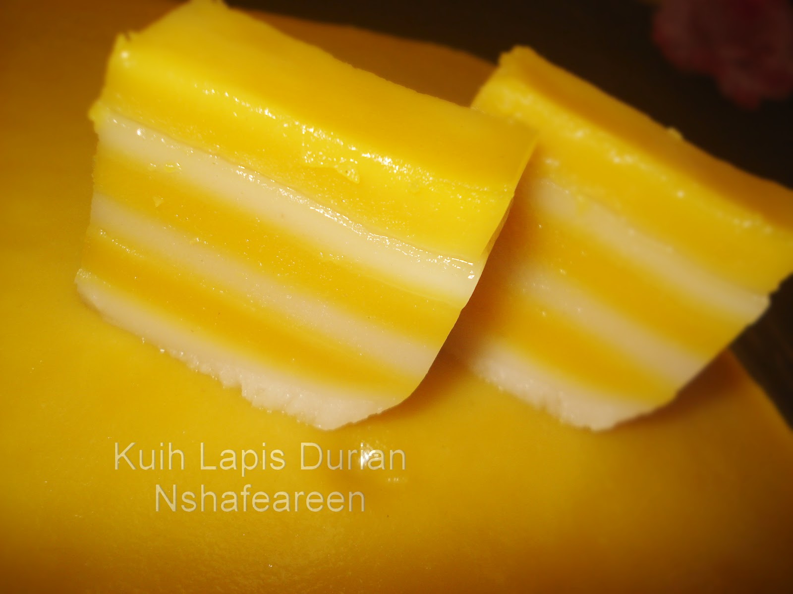 Kuih Lapis Durian ~ Nshafeareen®