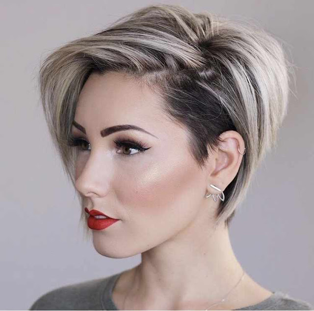 latest trendy short hairstyles for women 2019