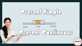 http://www.slideshare.net/MJSIMOES/present-simple-vs-present-continuous-english-language