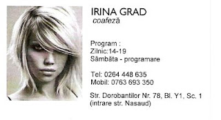 Irina Grad - coafeză