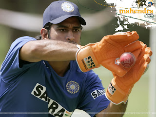 Indian Skipper Mahendra Singh Dhoni Pictures
