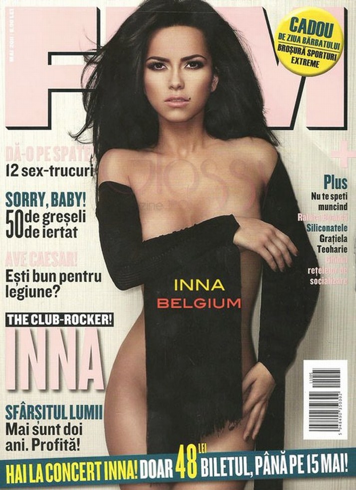  2011 issue of FHM Romania Magazine Even more sexy Inna content can be 