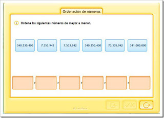  Seguimos ordenando números naturales