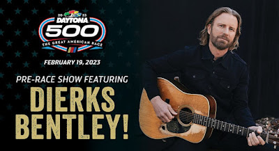 Multi-Platinum Entertainer Dierks Bentley to Perform Pre-Race Concert Ahead of DAYTONA 500