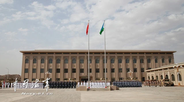 Image Attribute: A Chinese national flag ceremony and a military parade were held in the barracks / Source: China Defense Blog