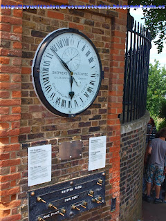 Cuadro de medidas oficiales británicas en el Royal Observatory