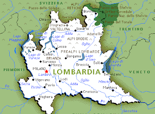 Mappa di Lombardia