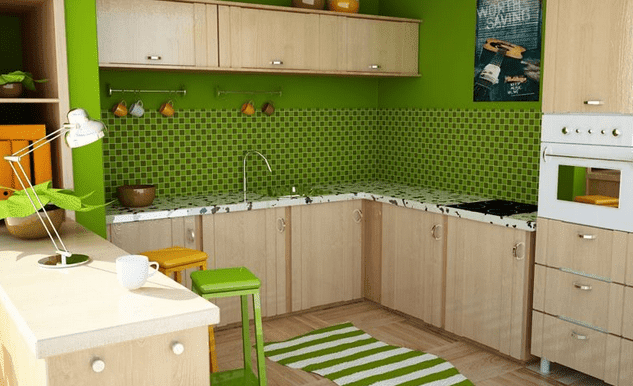 Contoh desain dapur minimalis type 36