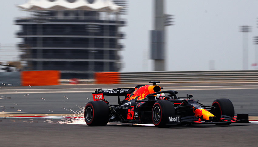 Fórmula 1: Max Verstappen pone a Red Bull arriba en la 3° práctica de Bahréin