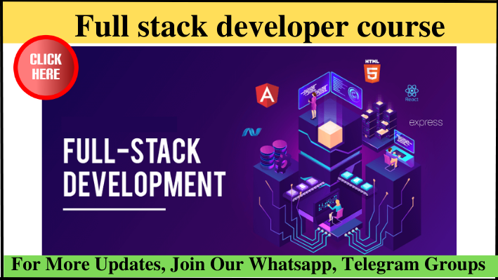 Full stack developer course