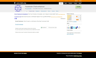 Facbook Chat Enhancer Script