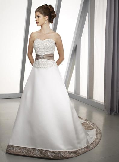 simple wedding dress