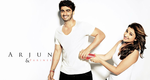 Parineeti Chopra and Arjun Kapoor HD Wallpaper