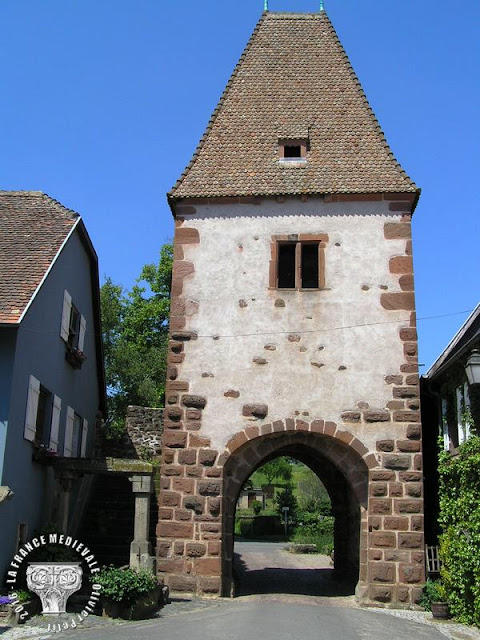 BOERSCH (67) - Portes fortifiées (XIVe-XVe siècles)