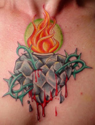 Sacred Heart Tattoo Design Picture Gallery - Sacred Heart Tattoo Ideas