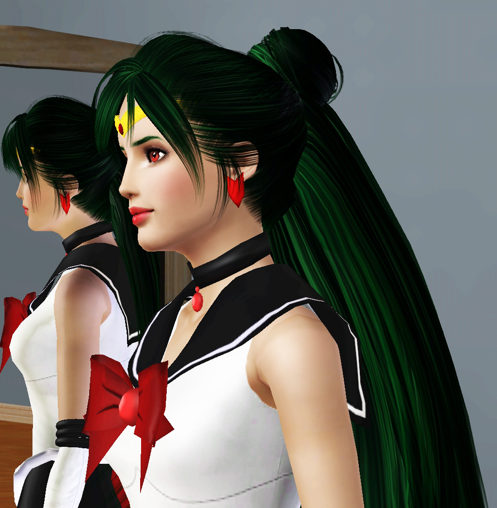 sailor pluto hair