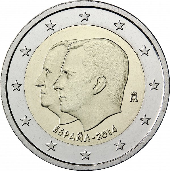 2 euro Spain 2014