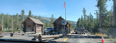 Entrada Sur al Parque Nacional de Yellowstone.