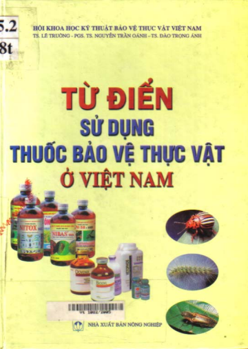 Tài liệu - Từ điển thuốc bảo vệ thực vật ở Việt Nam