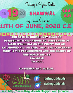 Shawwāl, the 10th month of Islam.