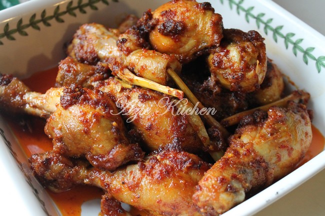 Ayam Masak Serai Yang Sedap - Azie Kitchen
