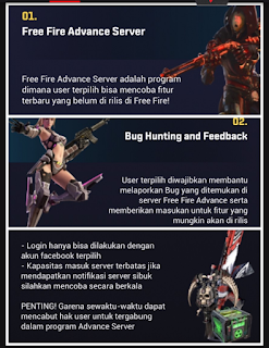 Advance Server Free Fire Resmi Dibuka 6 Agustus 2019 | Cara Login Advance Server ff