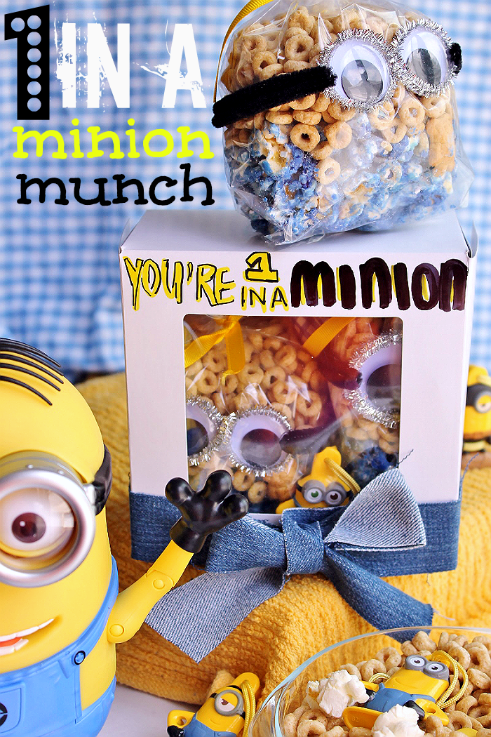 Make 1 In A Minion Munch care packs with your favorite cereal and Connect and Collect cereal box toy Minions! Find #The7thMinion in exclusive marked Family Size General Mills cereal boxes, only at Walmart. Will you find the Prehistoric minion? #ad